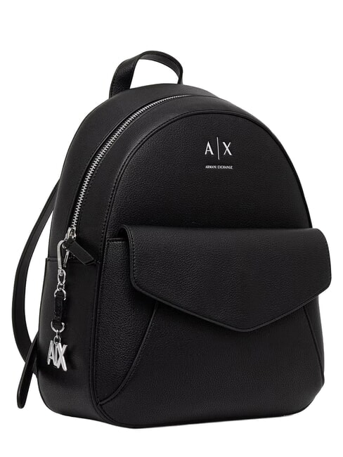 ISABEL Rucksack mit Vordertasche Schwarz - Damentaschen