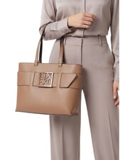 ARMANI EXCHANGE A|X BUCKLE Schulter-Shopper-Tasche Puppen - Damentaschen - 2