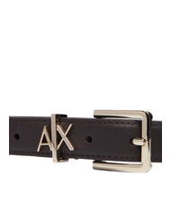 ARMANI EXCHANGE TONGUE Lederg&uuml;rtel Antagonist - G&uuml;rtel - 2