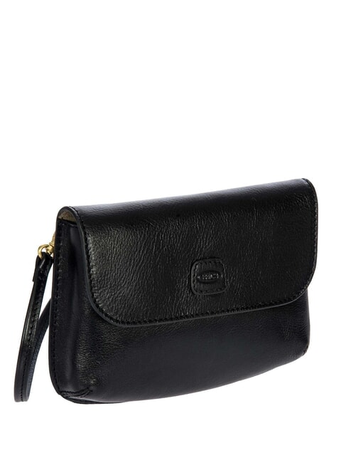 VOLTERRA Mini-Schultertasche aus Leder Schwarz - Damentaschen