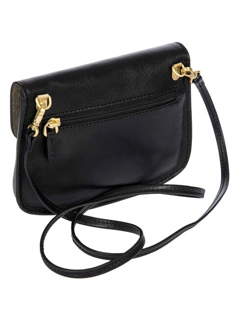 VOLTERRA Mini-Schultertasche aus Leder Schwarz - Damentaschen