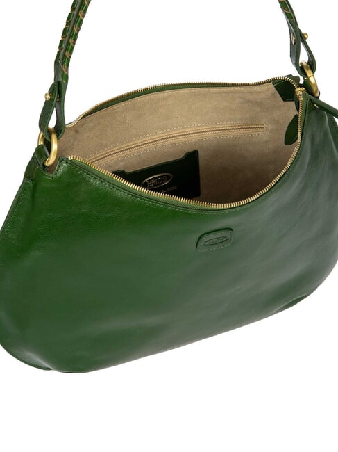 VOLTERRA Ledertasche mit Schulterriemen Kiefer - Damentaschen