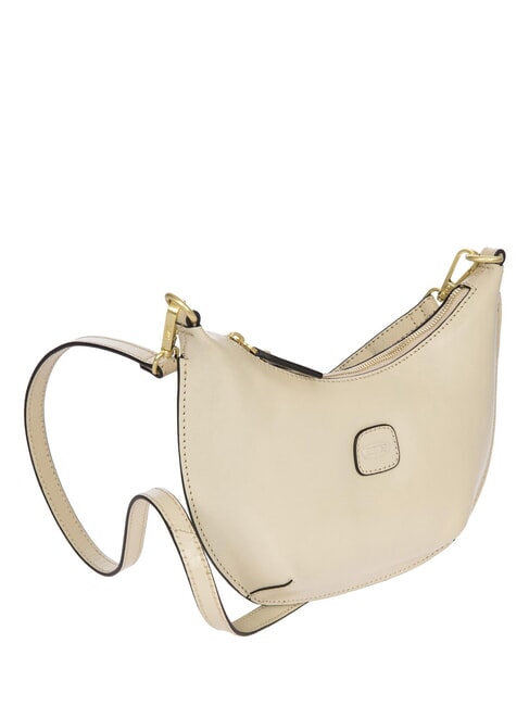 VOLTERRA Schultertasche, Leder Elfenbein - Damentaschen