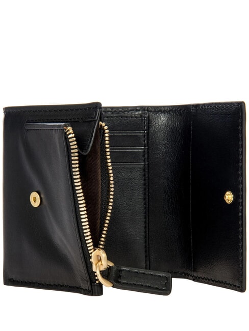 VOLTERRA Kleines Lederportemonnaie Schwarz - Brieftaschen Damen
