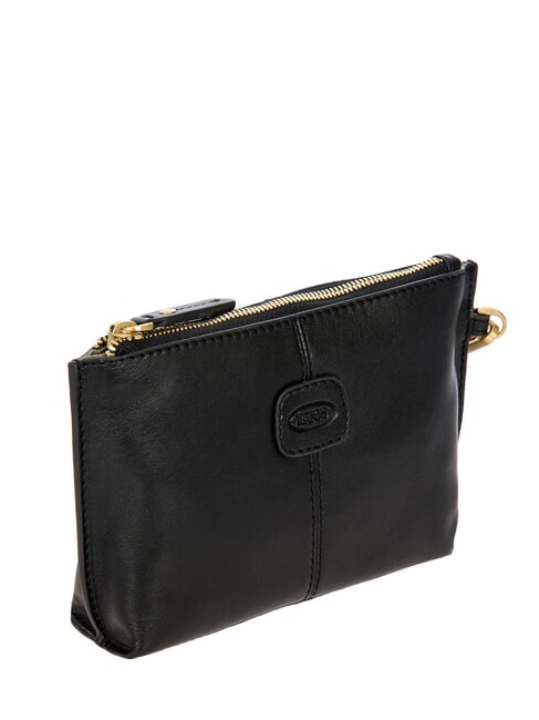 VOLTERRA Lederclutch Schwarz - Damentaschen