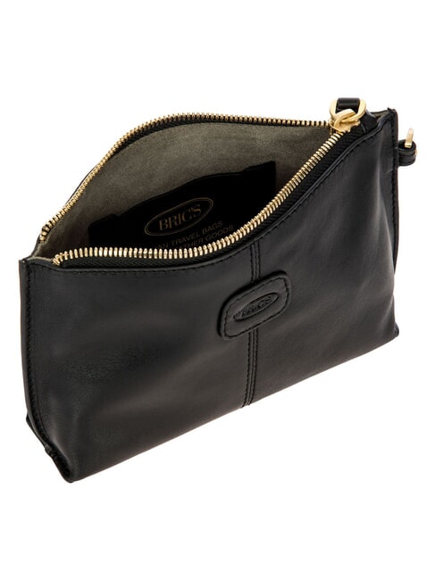 VOLTERRA Lederclutch Schwarz - Damentaschen