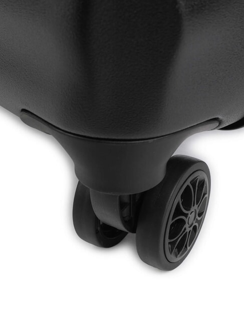 NAUSICAA Erweiterbarer Handgep&auml;cktrolley Schwarz - Handgep&auml;ck