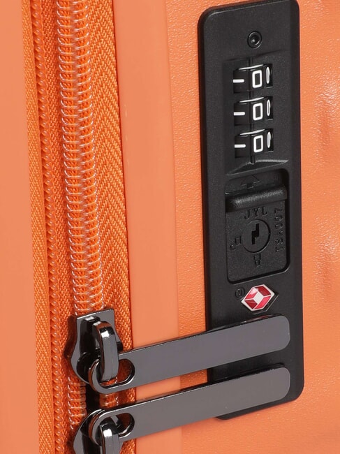 NAUSICAA Erweiterbarer Handgep&auml;cktrolley ORANGE - Handgep&auml;ck