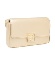 ARMANI EXCHANGE AMY Mini-Schultertasche hellgoldener Satin - Damentaschen - 3