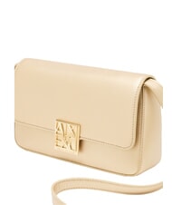 ARMANI EXCHANGE AMY Mini-Schultertasche hellgoldener Satin - Damentaschen - 6