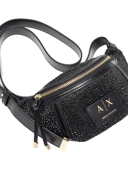ALICE Mini-Schultertasche schwarz / schwarz - Damentaschen