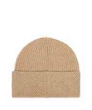 CALVIN KLEIN CK METAL Hut mit Umschlag b2299 beige heather bros - M&uuml;tzen/H&uuml;te - 2