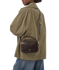 CALVIN KLEIN CK CROC Mini-Handtasche mit Schulterriemen - Damentaschen