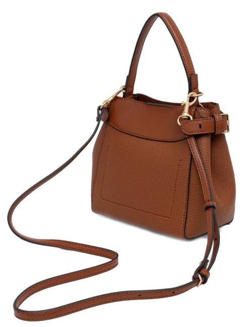 MIX MEDIA Mini-Handtasche mit Schulterriemen nat&uuml;rliche Umbra - Damentaschen