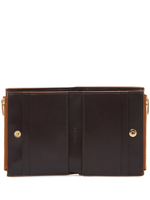 EMBOSSED LOGO Kleine Geldb&ouml;rse nat&uuml;rliche Umbra - Brieftaschen Damen