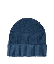CALVIN KLEIN PATCH CHUNKY RIB  Kappe dunkler Denim - M&uuml;tzen/H&uuml;te - 2