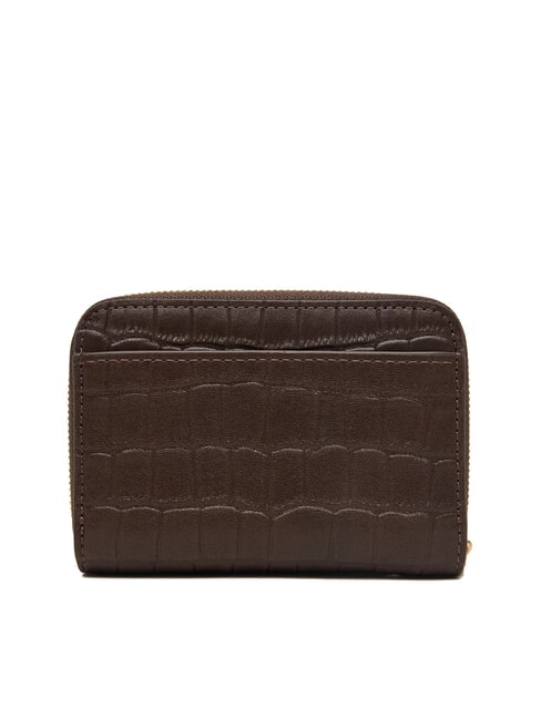 CK CROC Kleines Lederportemonnaie k&ouml;stliches/antikes Silber - Brieftaschen Damen