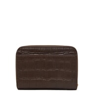 CALVIN KLEIN CK CROC Kleines Lederportemonnaie k&ouml;stliches/antikes Silber - Brieftaschen Damen - 4