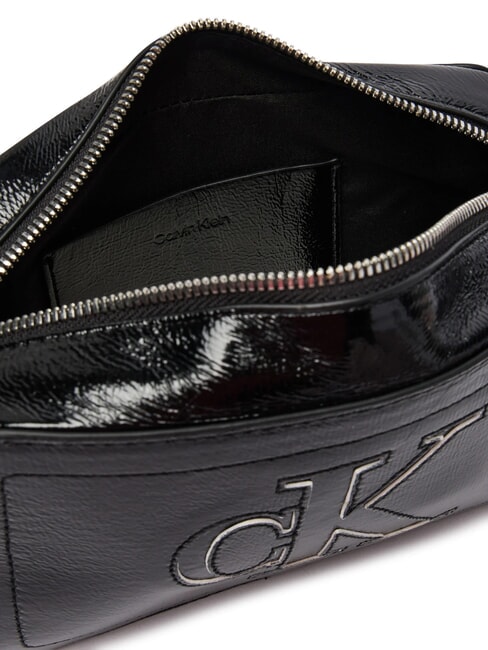BOLD CK Mini-Schultertasche auf Schwarz - Damentaschen