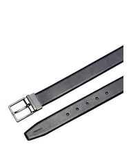 CALVIN KLEIN SQUARE BUCKLE CK Doppelseitiger Lederg&uuml;rtel - G&uuml;rtel