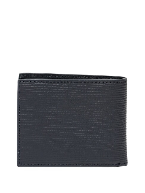 TH BUSINESS  Saffiano-Ledergeldb&ouml;rse Raum blau - Brieftaschen Herren