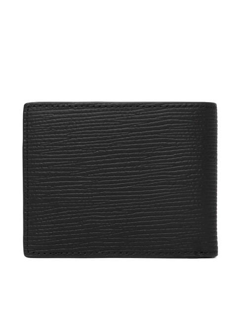 TH BUSINESS  Saffiano-Ledergeldb&ouml;rse Schwarz - Brieftaschen Herren