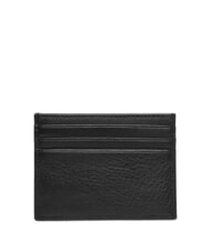 TOMMY HILFIGER TH CORP Leder-Kartenhalter Schwarz - Brieftaschen Herren - 2