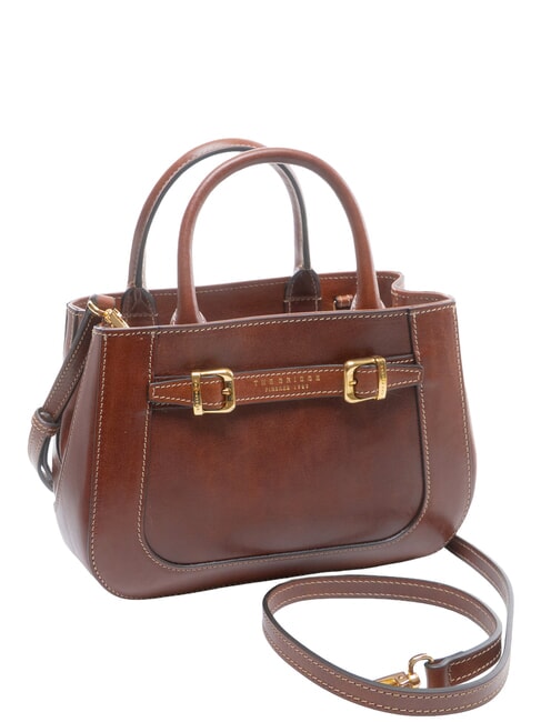 GAIA Handtasche mit Schulterriemen BRAUN - Damentaschen