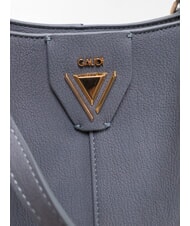 GAUD&Igrave; GOLENE Schultertasche mit abnehmbarer Clutch Denim - Damentaschen - 3