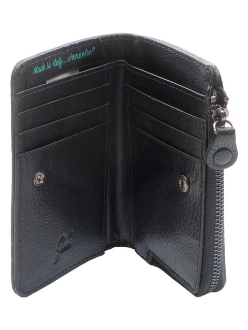 GMONEY57 Ledergeldb&ouml;rse mit Rei&szlig;verschluss Cappuccino - Brieftaschen Damen
