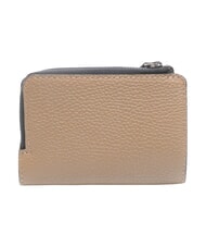 GABS GMONEY57 Ledergeldb&ouml;rse mit Rei&szlig;verschluss Cappuccino - Brieftaschen Damen - 3