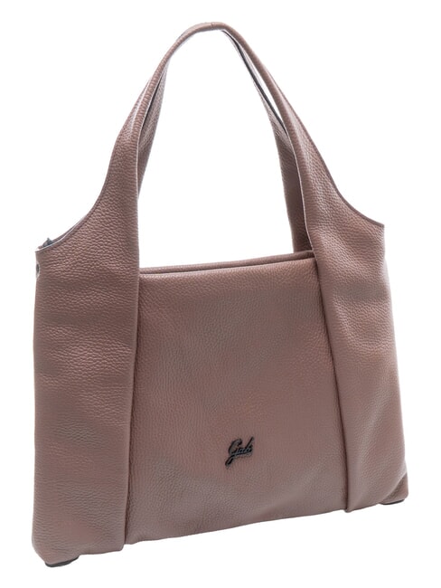 ZEYNEP Flache Schultertasche, mittel Balsamico - Damentaschen