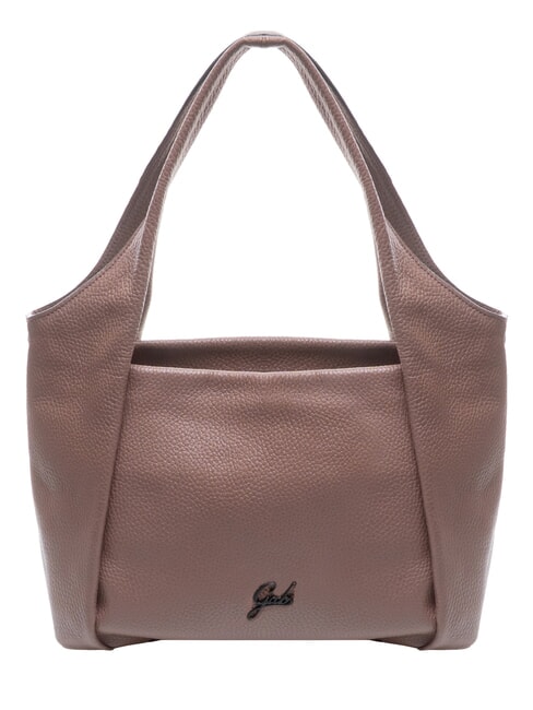 ZEYNEP Flache Schultertasche, mittel Balsamico - Damentaschen