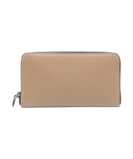 GABS GMONEY17 Gro&szlig;e Ledergeldb&ouml;rse mit Rei&szlig;verschluss Cappuccino - Brieftaschen Damen - 3