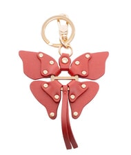 BORBONESE KEYRING Schl&uuml;sselanh&auml;nger aus Leder Purpurrot - Schl&uuml;sselanh&auml;nger und Schl&uuml;sseletuis - 2