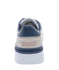U.S. POLO ASSN. NATE Turnschuhe Wei&szlig;-Stimmungs-Indigo - Herrenschuhe - 3