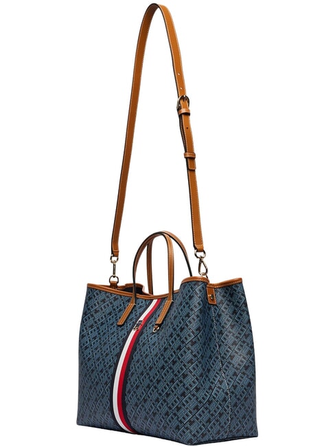 TH MONOPLAY Handtasche mit Schulterriemen Raum blau - Damentaschen