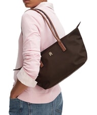 TOMMY HILFIGER POPETTE Einkaufstasche brauner Fondant - Damentaschen - 2