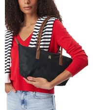TOMMY HILFIGER POPETTE Einkaufstasche Schwarz - Damentaschen - 2