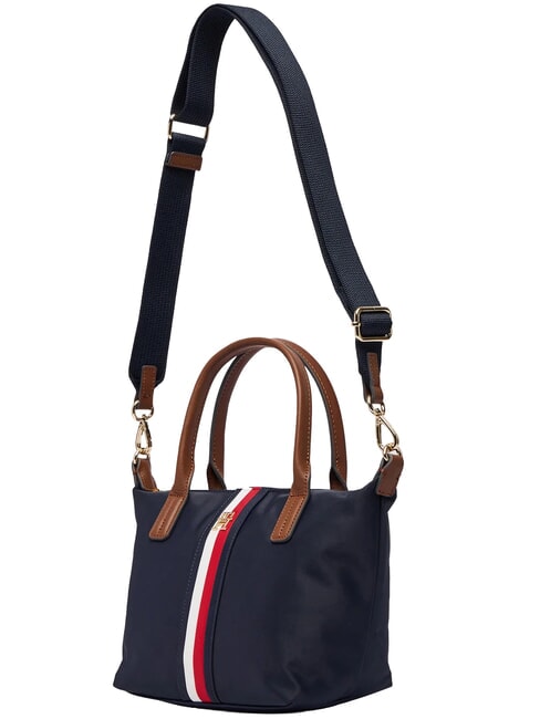 POPETTE Handtasche mit Schulterriemen Raum blau - Damentaschen