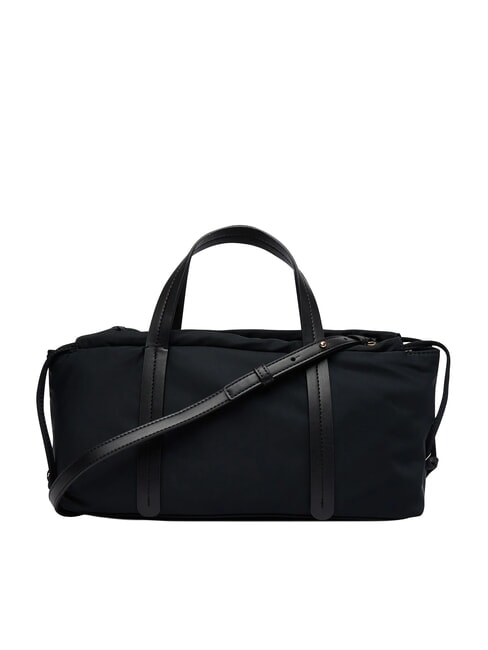 TH SOFT NYLON Handtasche mit Schulterriemen Schwarz - Damentaschen