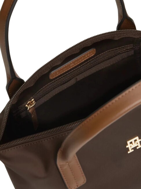 POPETTE Handtasche mit Schultergurt brauner Fondant - Damentaschen