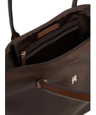 TOMMY HILFIGER POPETTE Einkaufstasche brauner Fondant - Damentaschen - 4
