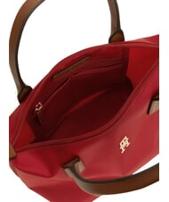 TOMMY HILFIGER POPETTE Handtasche mit Schultergurt Herbstrot - Damentaschen - 4