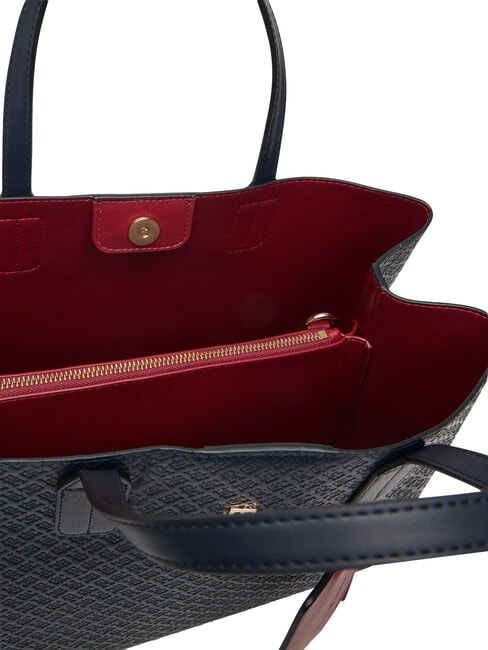 TH ICON Handtasche mit Schulterriemen Raum blau - Damentaschen