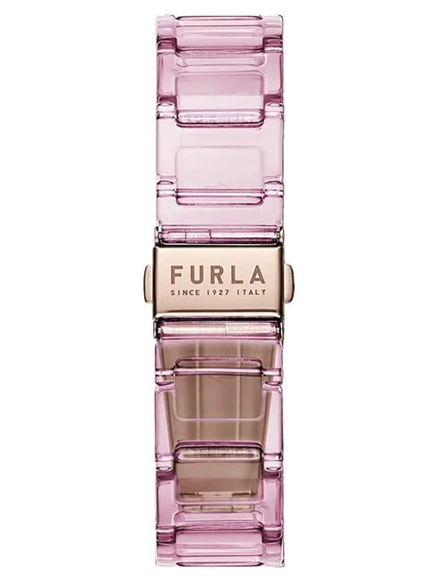 TEMPO MINI Modeuhr wei&szlig; und rosa - Uhren