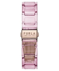 FURLA TEMPO MINI Modeuhr wei&szlig; und rosa - Uhren - 4