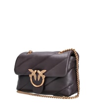 PINKO MINI LOVE BAG Nappatasche Marascabraun-Antikgold - Damentaschen - 2