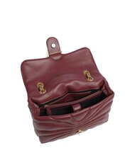 PINKO LOVE PUFF CLASSIC Umh&auml;ngetasche aus Nappaleder intensives Johannisbeer-Antikgold - Damentaschen - 4