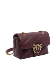 PINKO MINI LOVE BAG Nappatasche intensives Johannisbeer-Antikgold - Damentaschen - 2